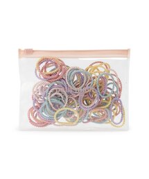 petit main（プティマイン）の「ポーチ入りヘアゴムセット/L（ヘアゴム）」
