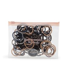 petit main（プティマイン）の「ポーチ入りヘアゴムセット/L（ヘアゴム）」