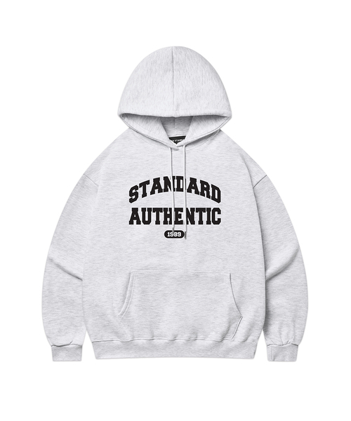 1989STANDARD(1989スタンダード)の「AUTHENTIC フードパーカー (STHSTD-0007)(パーカー・レディース・ライトグレー/ダークグレー/ネイビー/ブラック・LARGE/MEDIUM/X-LARGE)」の3枚目の写真