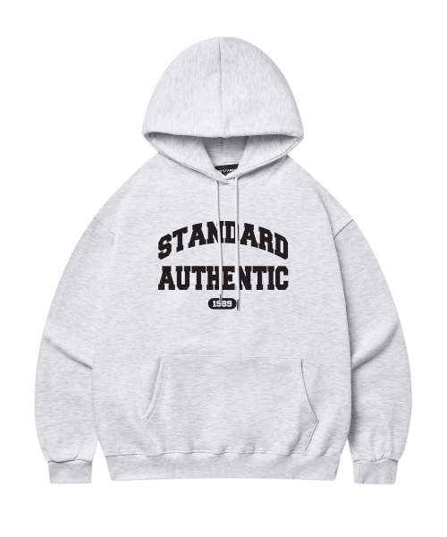 1989STANDARD(1989スタンダード)の「AUTHENTIC フードパーカー (STHSTD-0007)(パーカー・レディース・ライトグレー/ダークグレー/ネイビー/ブラック・LARGE/MEDIUM/X-LARGE)」の6枚目の写真