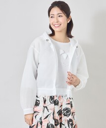 TO BE CHIC（トゥー ビー シック）の「シアーダンボール フーディ（ブルゾン）」