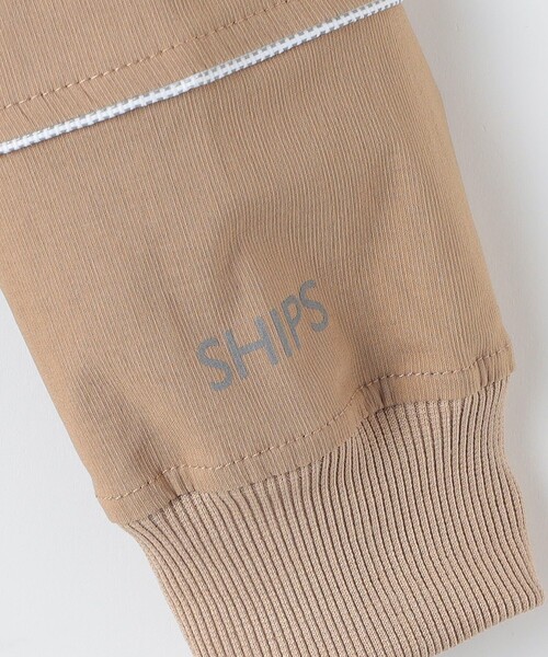 SHIPS（シップス）の「SHIPS KIDS:110～130cm / ライン スタンド スポーツ ブルゾン（その他トップス・キッズ・ベージュ/ブラック・110/130/120）」の6枚目の写真
