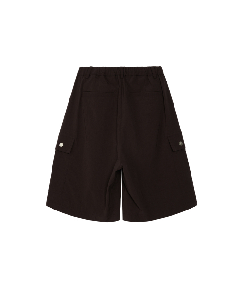 Rest&Recreation(レストアンドレクリエーション)の「NYLON CARGO SHORTS - BROWN(その他パンツ・レディース・その他・SMALL/LARGE)」の2枚目の写真