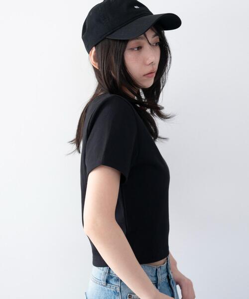 WEGO(ウィゴー)の「WEGO/【26年春夏新作】コンパクトリブT(Tシャツ/カットソー・レディース・ホワイト/ブラック・MEDIUM/SMALL)」の14枚目の写真