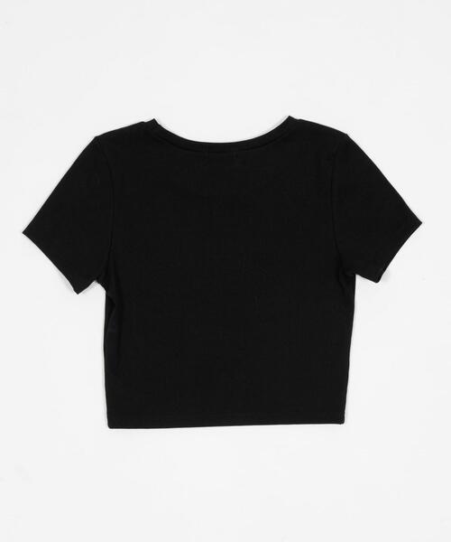 WEGO(ウィゴー)の「WEGO/【26年春夏新作】コンパクトリブT(Tシャツ/カットソー・レディース・ホワイト/ブラック・MEDIUM/SMALL)」の21枚目の写真