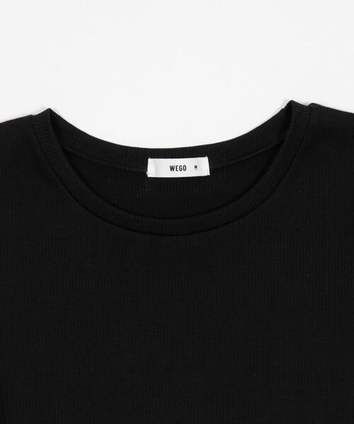 WEGO(ウィゴー)の「WEGO/【26年春夏新作】コンパクトリブT(Tシャツ/カットソー・レディース・ホワイト/ブラック・MEDIUM/SMALL)」の22枚目の写真