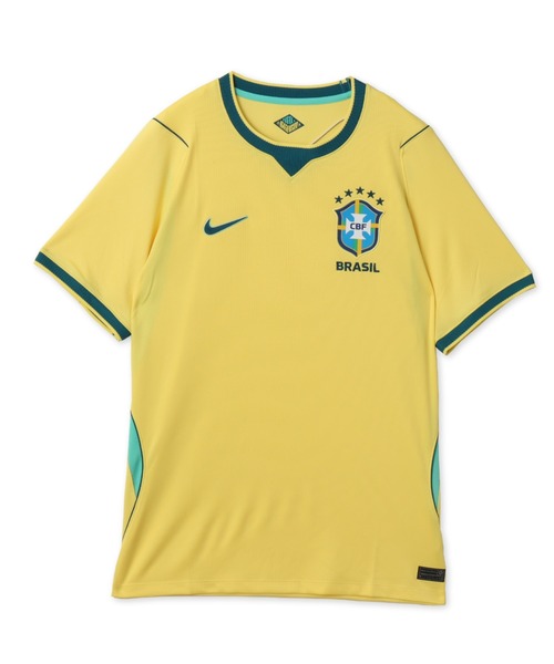 本日限定10%OFF Nike ブラジル代表 イエローシャツ NIKE CBF M NK DF JSY SS STAD HM / ナイキ CBF DF JSY STAD SS トップ