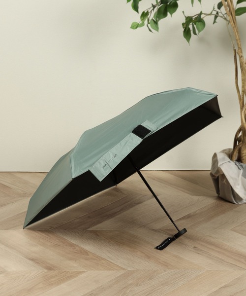 GLOBAL WORK（グローバルワーク）の「遮光ミニマ/晴雨兼用/658865（折りたたみ傘・レディース・ブラック/ライトグリーン/ベージュ/ライトブルー/オフホワイト・FREE）」の4枚目の写真