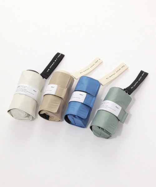 GLOBAL WORK（グローバルワーク）の「遮光ミニマ/晴雨兼用/658865（折りたたみ傘・レディース・ブラック/ライトグリーン/ベージュ/ライトブルー/オフホワイト・FREE）」の17枚目の写真