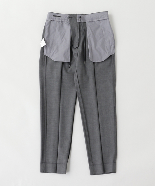 EDIFICE（エディフィス）の「ドレス ウール イージー テーパートラウザー（スラックス・メンズ・ネイビー/ブラウン/グレー・SMALL/MEDIUM/LARGE）」の9枚目の写真