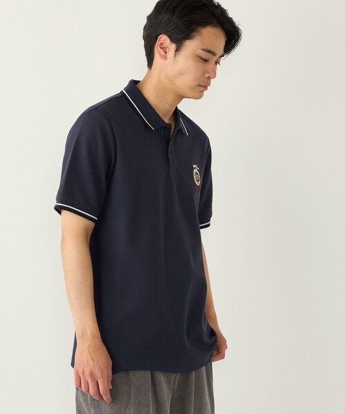 SHIPS Colors(シップス カラーズ)の「SHIPS Colors:TeddyBear(R) コラボ ポロシャツ◇(ポロシャツ・メンズ・ネイビー/ライトホワイト/キャメル/ブラック・SMALL/MEDIUM/LARGE/X-LARGE)」の6枚目の写真