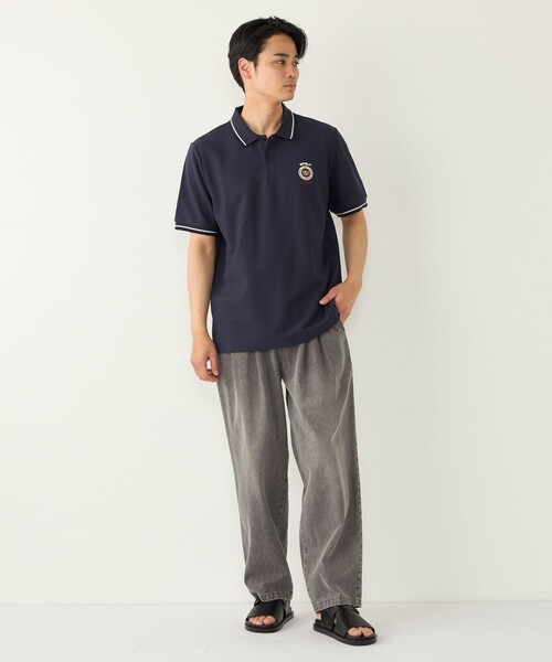 SHIPS Colors(シップス カラーズ)の「SHIPS Colors:TeddyBear(R) コラボ ポロシャツ◇(ポロシャツ・メンズ・ネイビー/ライトホワイト/キャメル/ブラック・SMALL/MEDIUM/LARGE/X-LARGE)」の8枚目の写真
