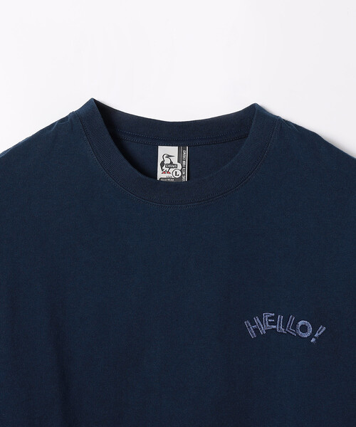 FREAK'S STORE(フリークスストア)の「限定展開 CHUMS/チャムス ハロー!ブービーTシャツ / Hello! Booby T-Shirt(Tシャツ/カットソー・メンズ・ホワイト/ネイビー/ブラック・X-LARGE/LARGE/MEDIUM/SMALL)」の12枚目の写真