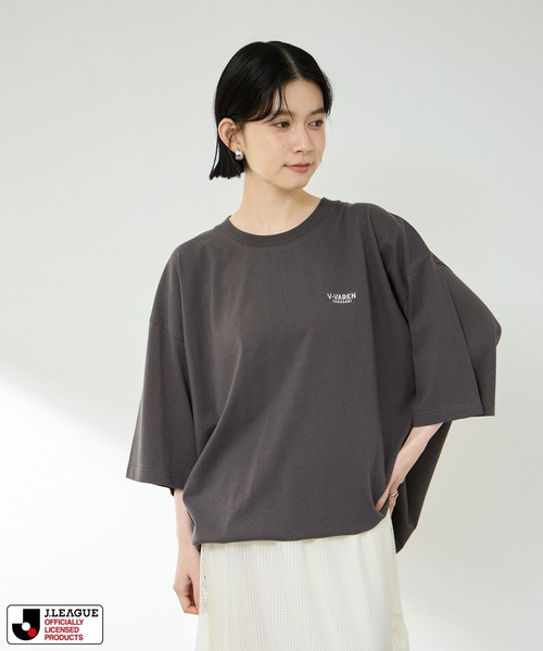 Mac-House(マックハウス)の「【ファーレン長崎Tシャツ/Jリーグ 】V・VAREN NAGASAKI(Tシャツ/カットソー・メンズ・チャコールグレー/ホワイト・M/L)」の3枚目の写真