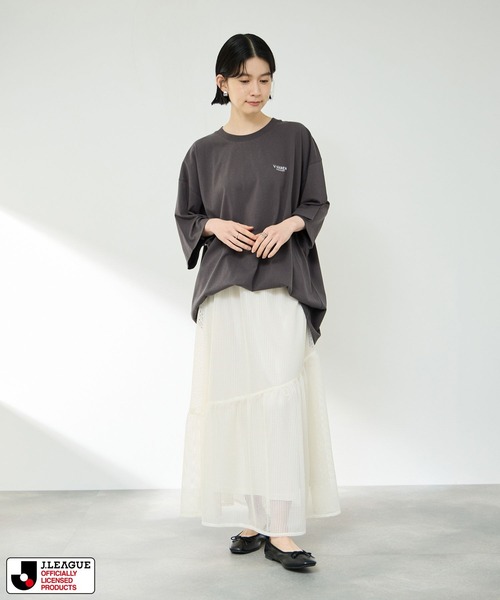 Mac-House(マックハウス)の「【ファーレン長崎Tシャツ/Jリーグ 】V・VAREN NAGASAKI(Tシャツ/カットソー・メンズ・チャコールグレー/ホワイト・M/L)」の5枚目の写真