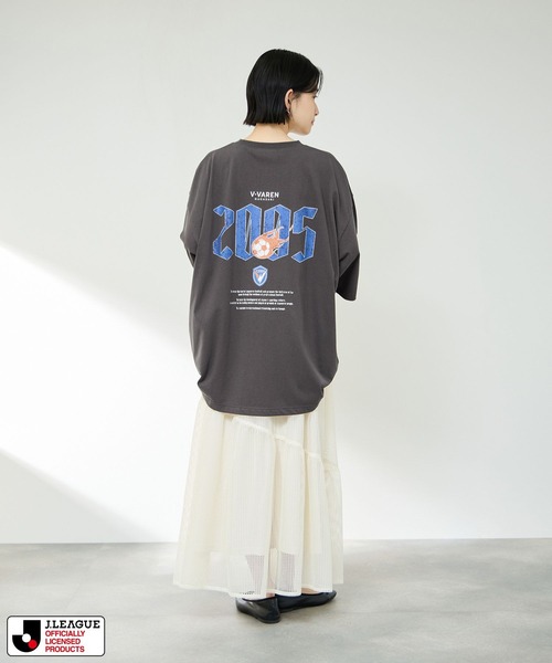 Mac-House(マックハウス)の「【ファーレン長崎Tシャツ/Jリーグ 】V・VAREN NAGASAKI(Tシャツ/カットソー・メンズ・チャコールグレー/ホワイト・M/L)」の6枚目の写真