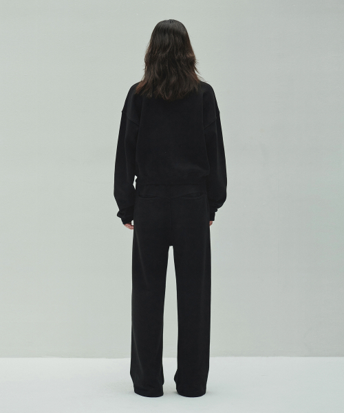 DIAGONAL(ダイアゴナル)の「DIAGONAL LOGO HALF ZIP UP (black)(スウェット・レディース・その他・FREE)」の6枚目の写真