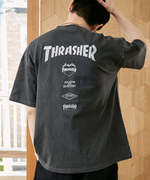 THRASHER | THRASHER × PUBLUX/スラッシャー 別注 バックプリント ロゴ Tシャツ 限定展開(Tシャツ/カットソー)