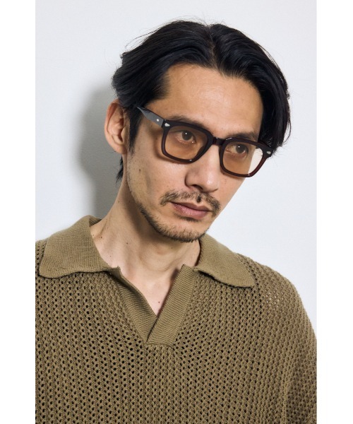 AZUL by moussy（アズールバイマウジー）の「ソリッドフレームサングラス（サングラス・メンズ・ブラウン/ブラック・FREE）」の12枚目の写真