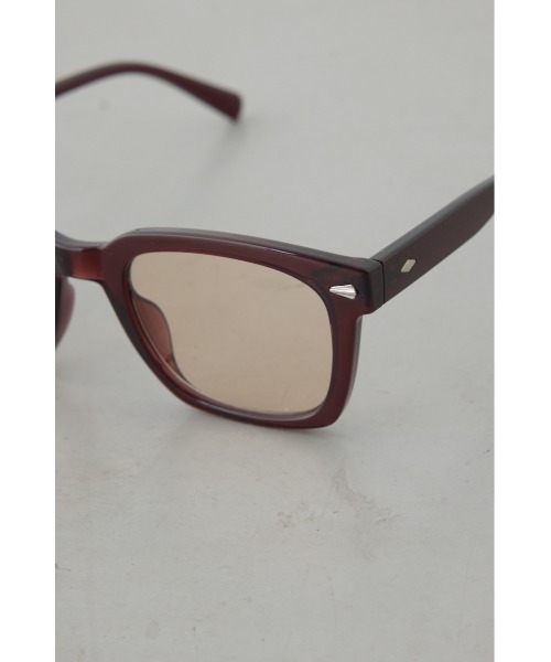 AZUL by moussy（アズールバイマウジー）の「ソリッドフレームサングラス（サングラス・メンズ・ブラウン/ブラック・FREE）」の17枚目の写真