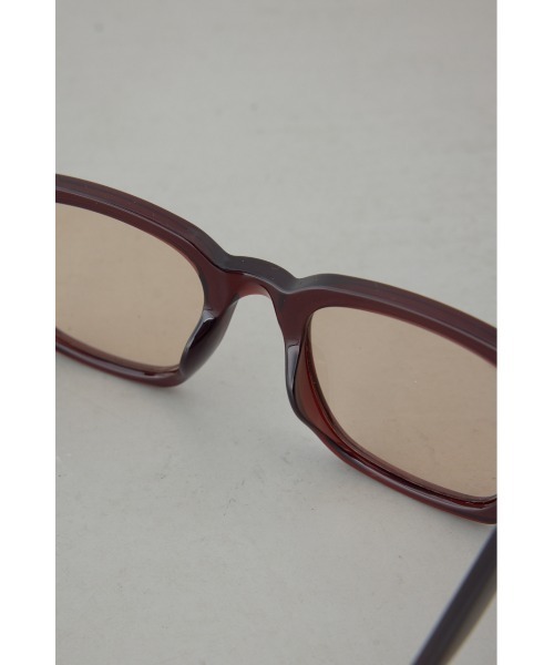 AZUL by moussy（アズールバイマウジー）の「ソリッドフレームサングラス（サングラス・メンズ・ブラウン/ブラック・FREE）」の18枚目の写真