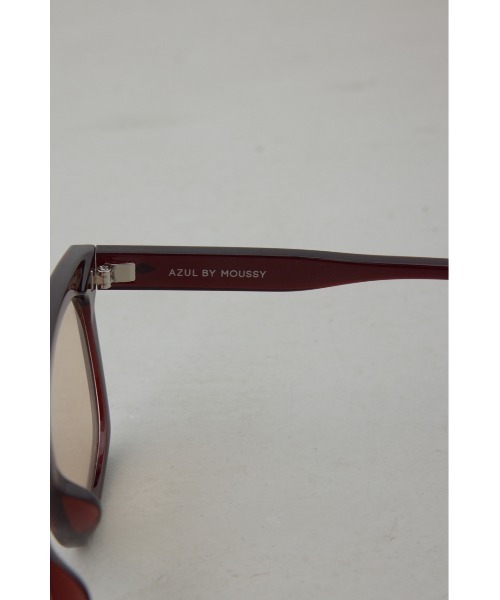 AZUL by moussy（アズールバイマウジー）の「ソリッドフレームサングラス（サングラス・メンズ・ブラウン/ブラック・FREE）」の19枚目の写真