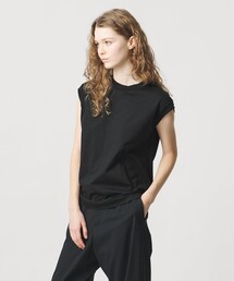<LOEFF>スビンコットン ノースリーブ Tシャツ