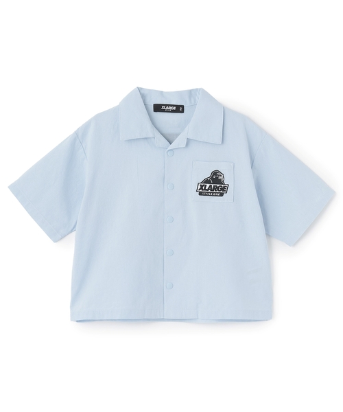 XLARGE KIDS(エクストララージキッズ)の「バンダナ柄 パナマ織半袖シャツ(シャツ/ブラウス・キッズ・ライトブルー/ブラック・100cm/110cm/120cm/130cm/140cm/90cm)」の13枚目の写真