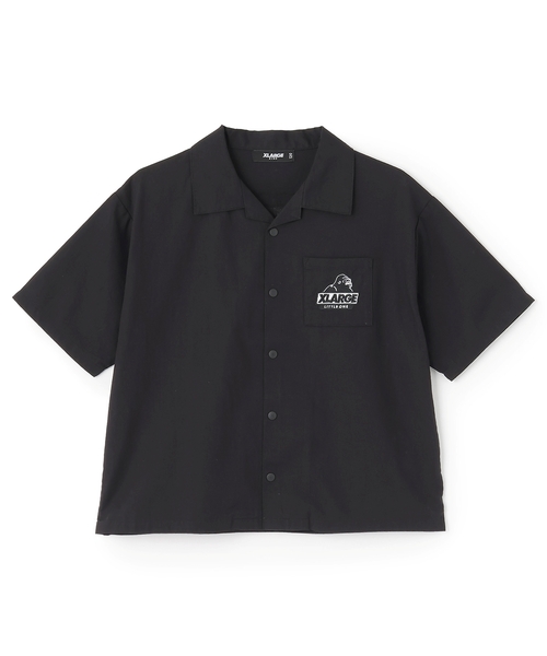 XLARGE KIDS(エクストララージキッズ)の「バンダナ柄 パナマ織半袖シャツ(シャツ/ブラウス・キッズ・ライトブルー/ブラック・100cm/110cm/120cm/130cm/140cm/90cm)」の14枚目の写真