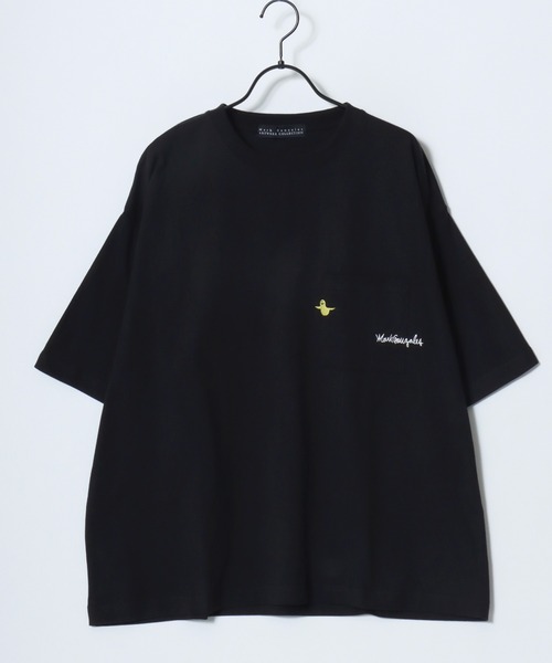Mark Gonzales(マーク・ゴンザレス)の「MARK GONZALES ARTWORK COLLECTION/マークゴンザレス 別注 オーバーサイズ ポケット ロゴ ワンポイント刺繍 半袖Tシャツ/レディース メンズ(Tシャツ/カットソー・メンズ・ホワイト系その他/ホワイト系その他2/ブラック系その他/ホワイト/ブラック系その他2/ブラック・L/M/XL)」の17枚目の写真