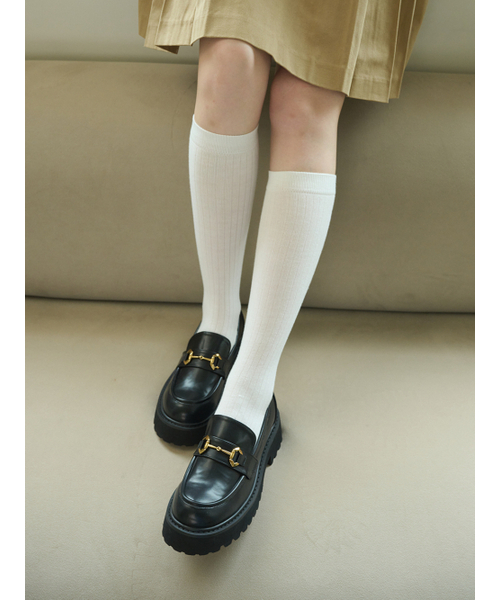 APTO(アプト)の「アネサ プラットフォームローファー AGNF005(バレエシューズ・レディース・ブラック・23cm/23.5cm/24cm/24.5cm/25cm)」の3枚目の写真