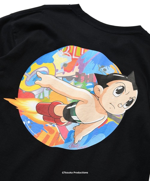 HOMEGAME(ホームゲーム)の「アトム x CRASH ONE x HOMEGAME - 長袖Tシャツ GRAFFITI FLIGHT L/S TEE HG260401(Tシャツ/カットソー・メンズ・ホワイト/ブラック・MEDIUM/LARGE/X-LARGE/XX-LARGE/SMALL)」の9枚目の写真