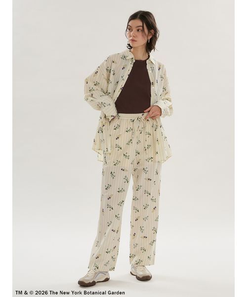 emmi(エミ)の「【emmi×NYBG】ストライプリラックスパンツ【セットアップ対応】(その他パンツ・レディース・イエロー/ブルー・0/1)」の17枚目の写真