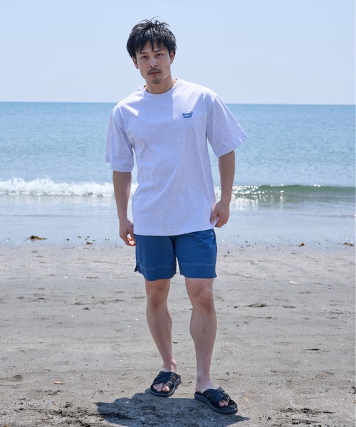 Sunny Smith(サニースミス)の「ウルトラヘビーオンス刺繍ロゴTシャツ(Tシャツ/カットソー・メンズ・アッシュグレー/オフホワイト/チャコール・LARGE/MEDIUM/SMALL)」の12枚目の写真