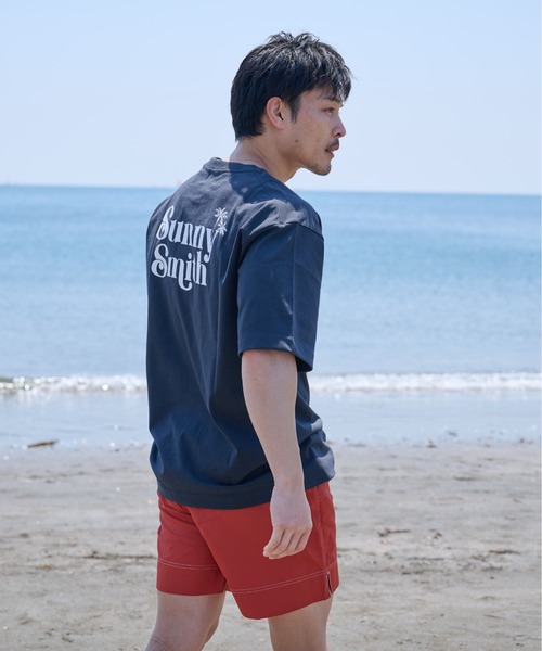 Sunny Smith(サニースミス)の「ウルトラヘビーオンス刺繍ロゴTシャツ(Tシャツ/カットソー・メンズ・アッシュグレー/オフホワイト/チャコール・LARGE/MEDIUM/SMALL)」の14枚目の写真