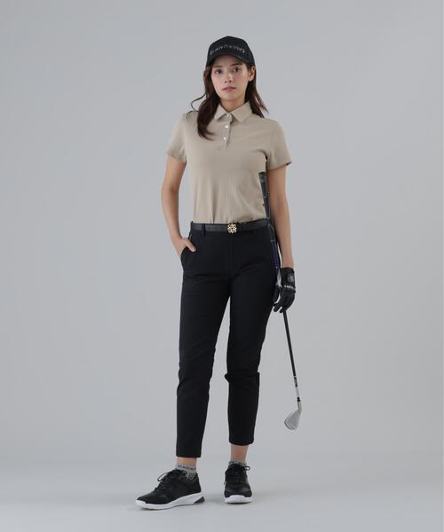 St ANDREWS(セントアンドリュース)の「【St ANDREWS】【吸水速乾】【ストレッチ】2WAYストレッチパンツ (WOMENS)(その他パンツ・レディース・ベージュ/ブラック・M/S)」の4枚目の写真