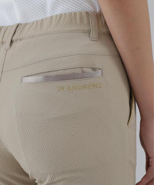 St ANDREWS(セントアンドリュース)の「【St ANDREWS】【吸水速乾】【ストレッチ】2WAYストレッチパンツ (WOMENS)(その他パンツ・レディース・ベージュ/ブラック・M/S)」の20枚目の写真