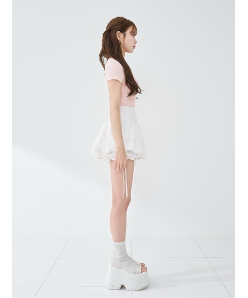 Darich（ダーリッチ）の「ヘムリボンバルーンスカート（スカート