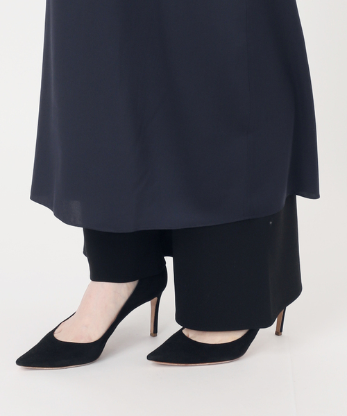 Deuxieme Classe(ドゥーズィエムクラス)の「SILK SATIN CAMI ワンピース(ワンピース・レディース・ネイビー・FREE)」の11枚目の写真
