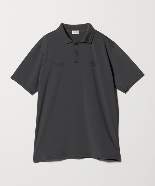 5525golf(ゴーゴーニーゴーゴルフ)の「【別注】<5525 for UNITED ARROWS GOLF>ポロシャツ(ポロシャツ・メンズ・ネイビー/ダークグレー・S/L/M)」の1枚目の写真