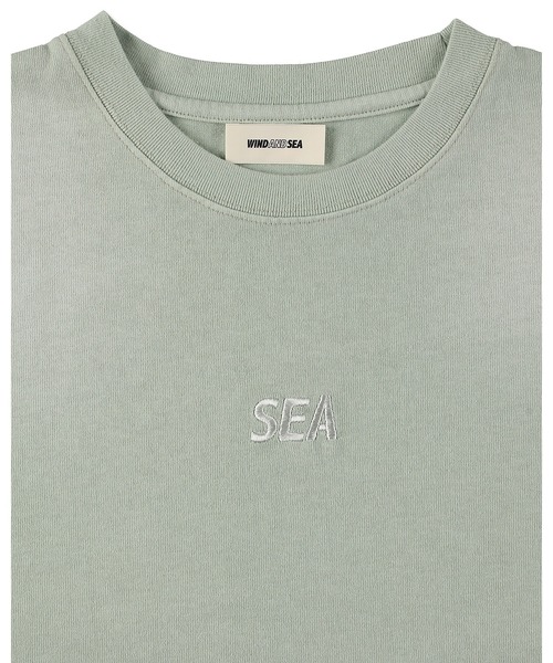 WIND AND SEA(ウィンダンシー)の「SULFUR DYEING LOGO S/S TEE(Tシャツ/カットソー・メンズ・サックスブルー/パープル/ブラウン/ミント/オレンジ/ブラック・X-LARGE/MEDIUM/LARGE/SMALL)」の16枚目の写真