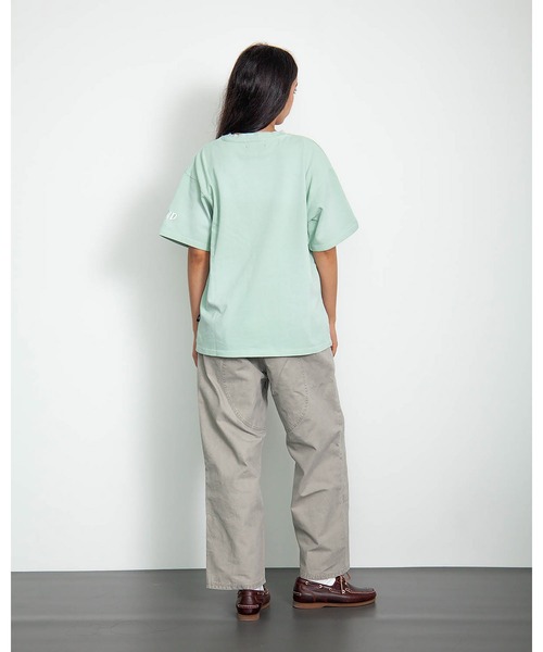 WIND AND SEA(ウィンダンシー)の「SULFUR DYEING LOGO S/S TEE(Tシャツ/カットソー・メンズ・サックスブルー/パープル/ブラウン/ミント/オレンジ/ブラック・X-LARGE/MEDIUM/LARGE/SMALL)」の8枚目の写真