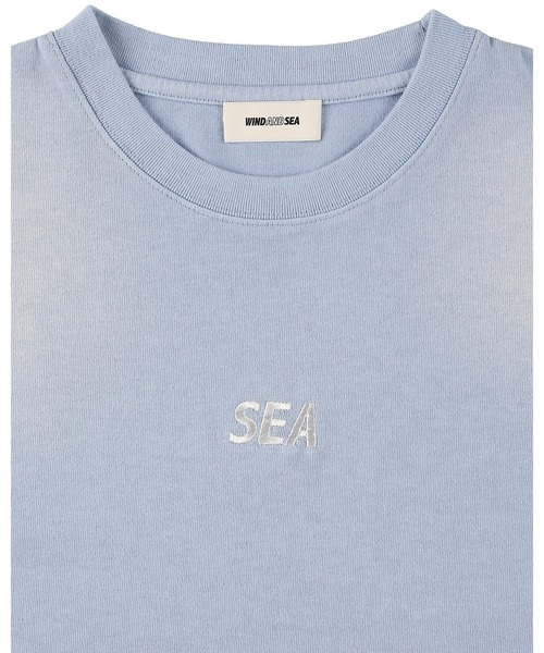WIND AND SEA(ウィンダンシー)の「SULFUR DYEING LOGO S/S TEE(Tシャツ/カットソー・メンズ・サックスブルー/パープル/ブラウン/ミント/オレンジ/ブラック・X-LARGE/MEDIUM/LARGE/SMALL)」の19枚目の写真