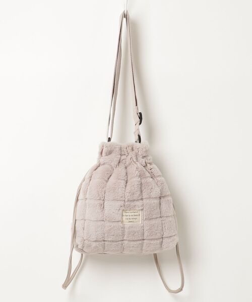 merci メルシー スウェード クロスボディ ショルダー バッグ 未使用 ブランド古着】MERCI｜メルシーのショルダーバッグ（ワンポイント