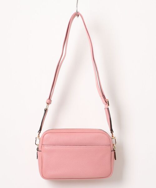 MICHAEL KORS(マイケルコース)の「BRYANT ぺブルレザー ダブルジップ チェーン カメラ クロスボディ ミディアム(ショルダーバッグ・レディース・ピンク系・FREE)」の7枚目の写真