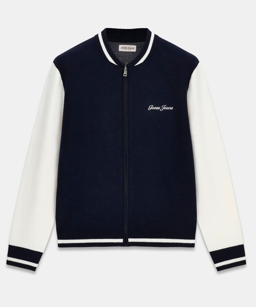 GUESS JEANS Star Bomber Sweat スタジャン アウター ジャケット