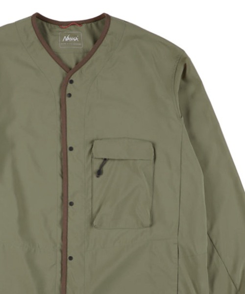 NANGA(ナンガ)の「NANGA PLC EXCURSION CARDIGAN(その他アウター・メンズ・ブラック/カーキ・M/L/XL)」の1枚目の写真