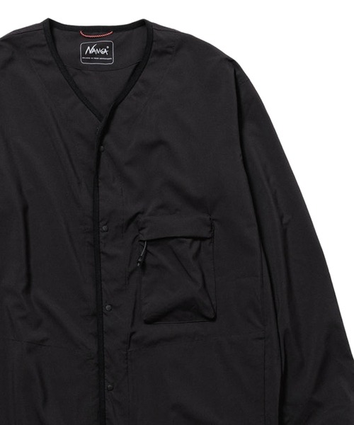 NANGA(ナンガ)の「NANGA PLC EXCURSION CARDIGAN(その他アウター・メンズ・ブラック/カーキ・M/L/XL)」の2枚目の写真
