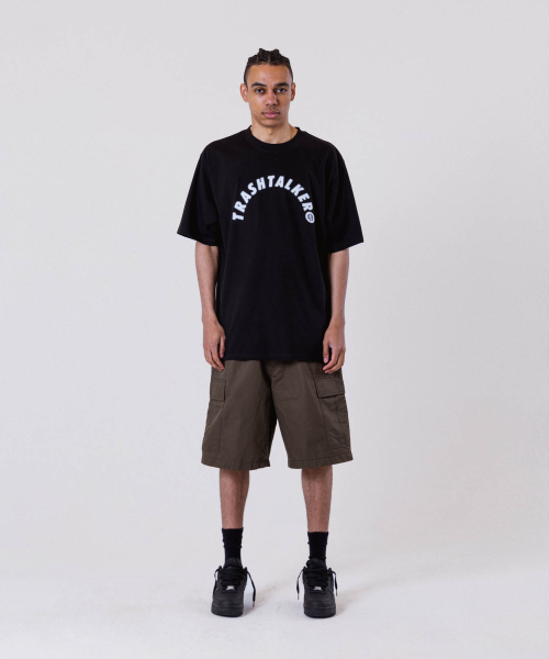 ALL DAY HOOPS(オールデイフープス)の「トラッシートーカー オーバーサイズ 半袖Tシャツ ブラック(Tシャツ/カットソー・メンズ・その他・1/2/3/WOMENS)」の4枚目の写真