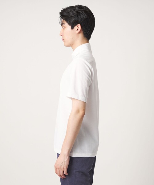 A DAY IN THE LIFE UNITED ARROWS(アデイインザライフユナイテッドアローズ)の「PrimeFlex® ドライメッシュ カッタウェイカラー ポロシャツ-吸水速乾-<A DAY IN THE LIFE>(ポロシャツ・メンズ・ダークグレー/ライトブルー/ホワイト・XL/L/M)」の11枚目の写真